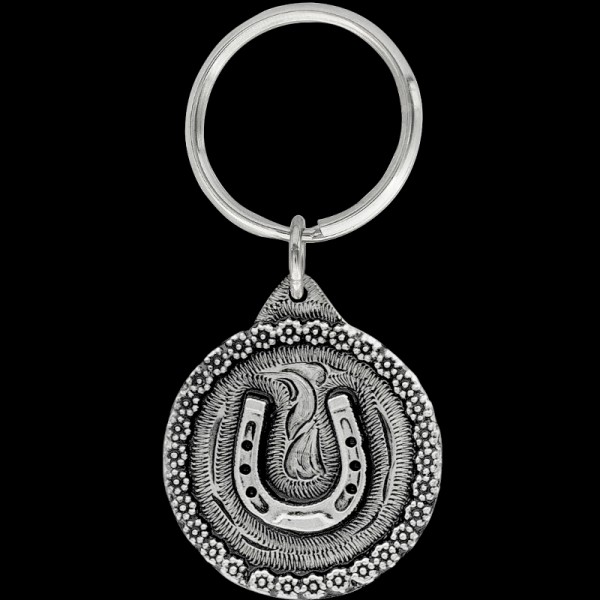 Elevate your luck and style with our Horseshoe Keychain. Symbolizing good fortune and protection, our horseshoe keychain is a must-have for any horse lover or enthusiast. Buy it now!